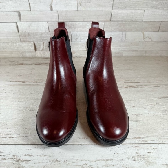 Ecco Dress Classic 15 Chelsea Buckle Women’s Leather Ankle Boots EU 39 US 8-8.5 - Picture 5 of 16